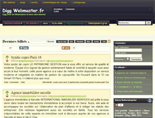 Tablet Screenshot of digg-webmaster.fr
